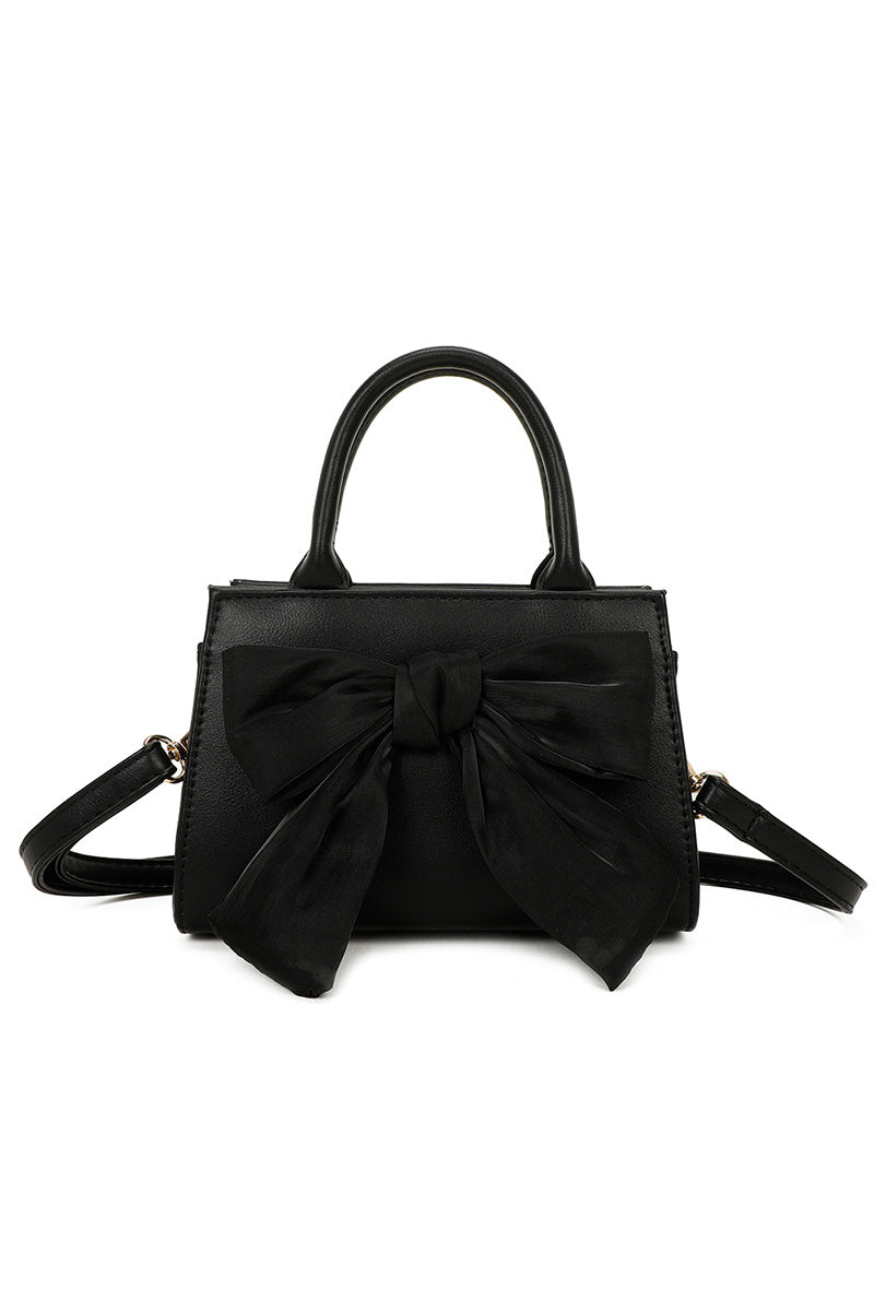 "Bow" bag black