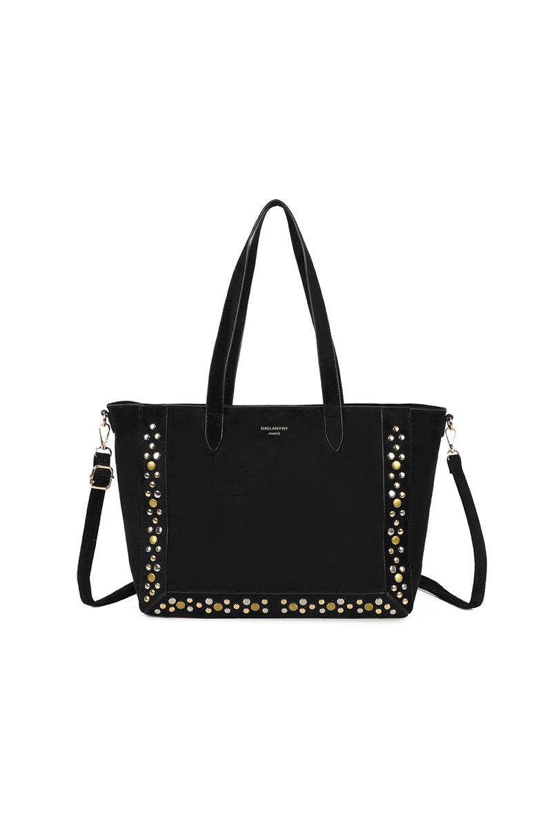 "Reese" stud bag black