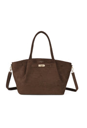 "Mila" bag dark brown