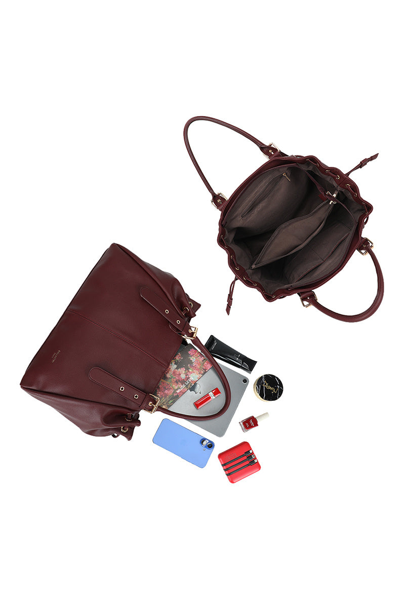 "Ella" bag burgundy