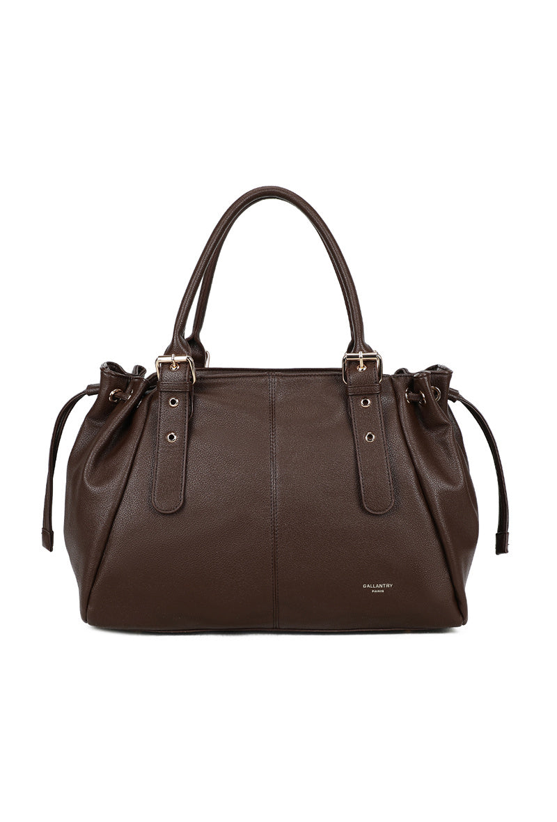 "Ella" bag dark brown
