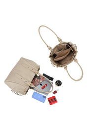 "Amara" bag taupe
