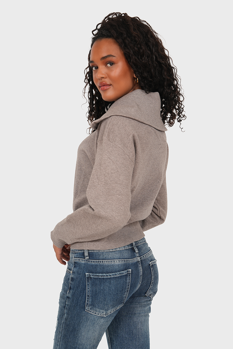 "Sahra” cardigan light beige