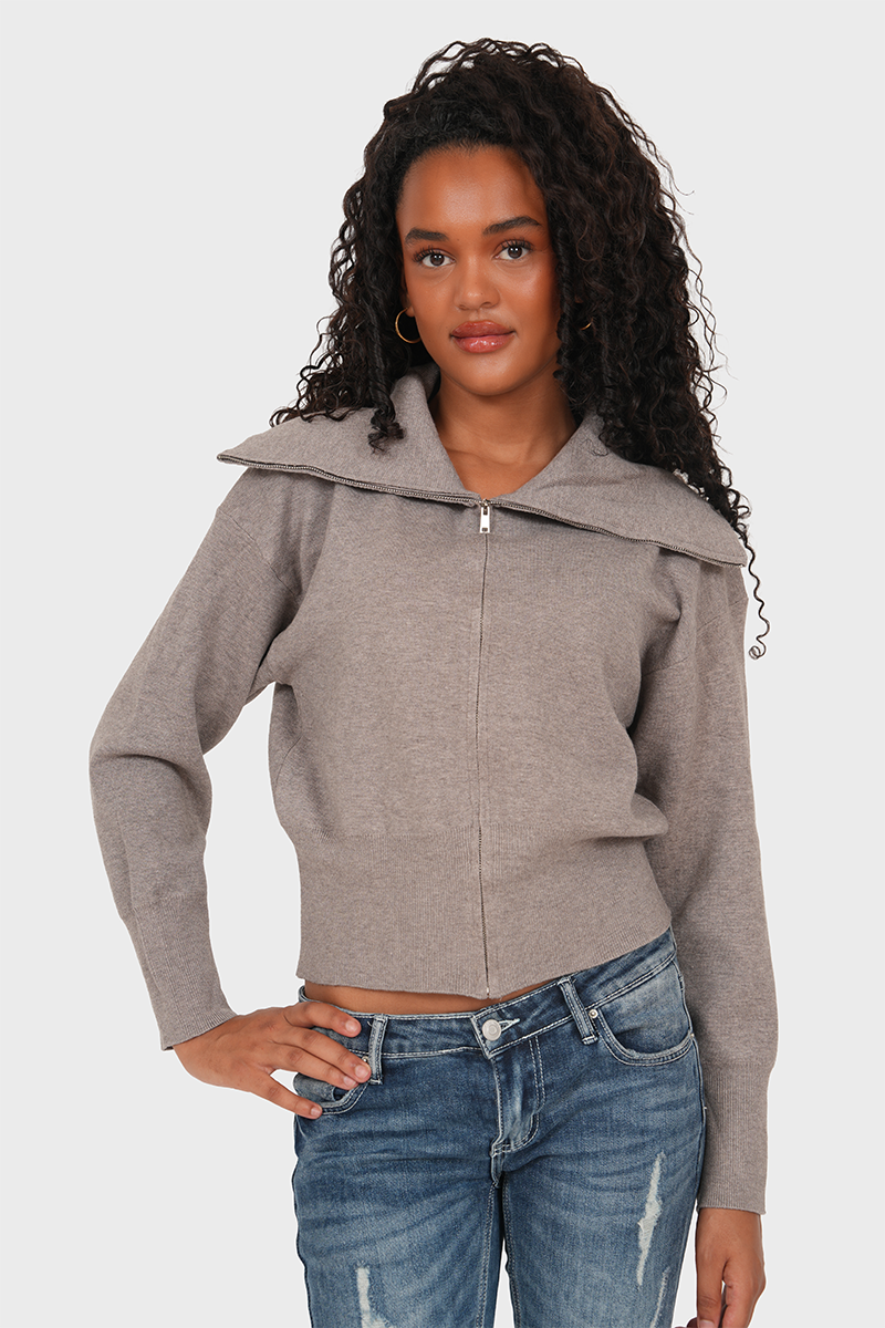 "Sahra” cardigan light beige