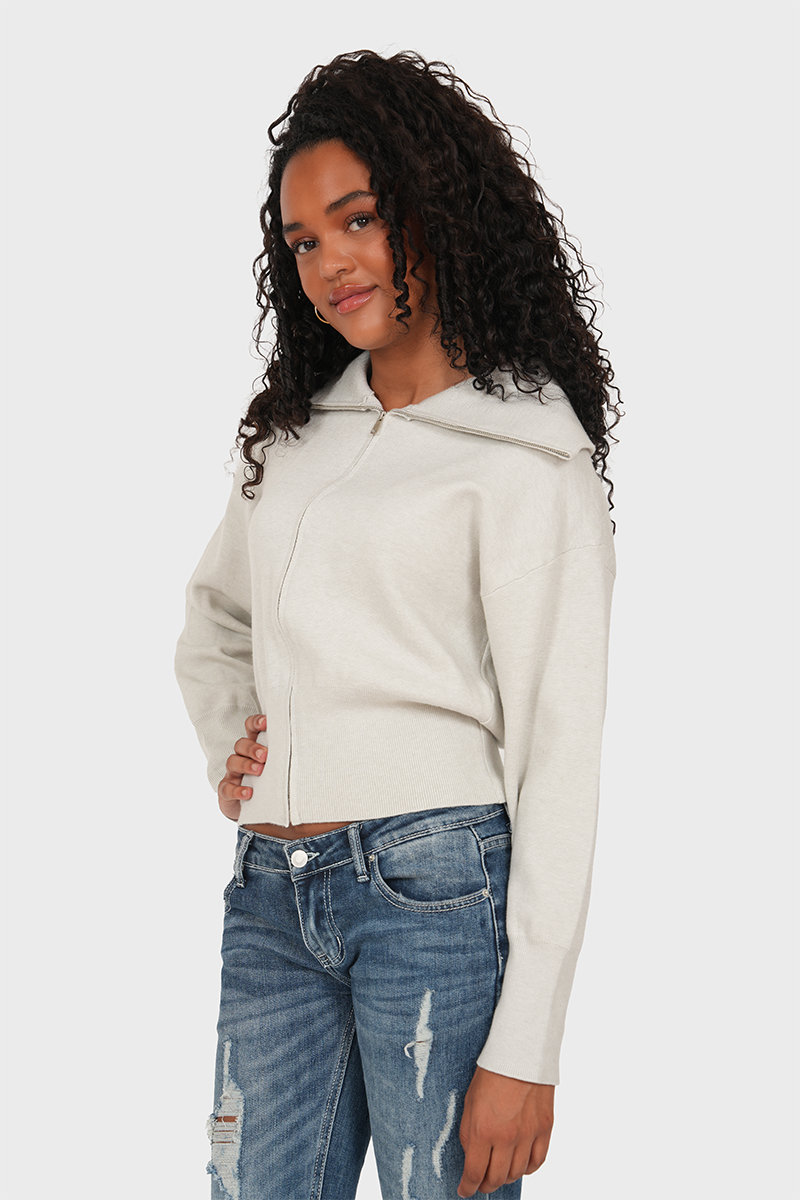 “Sahra” cardigan grey