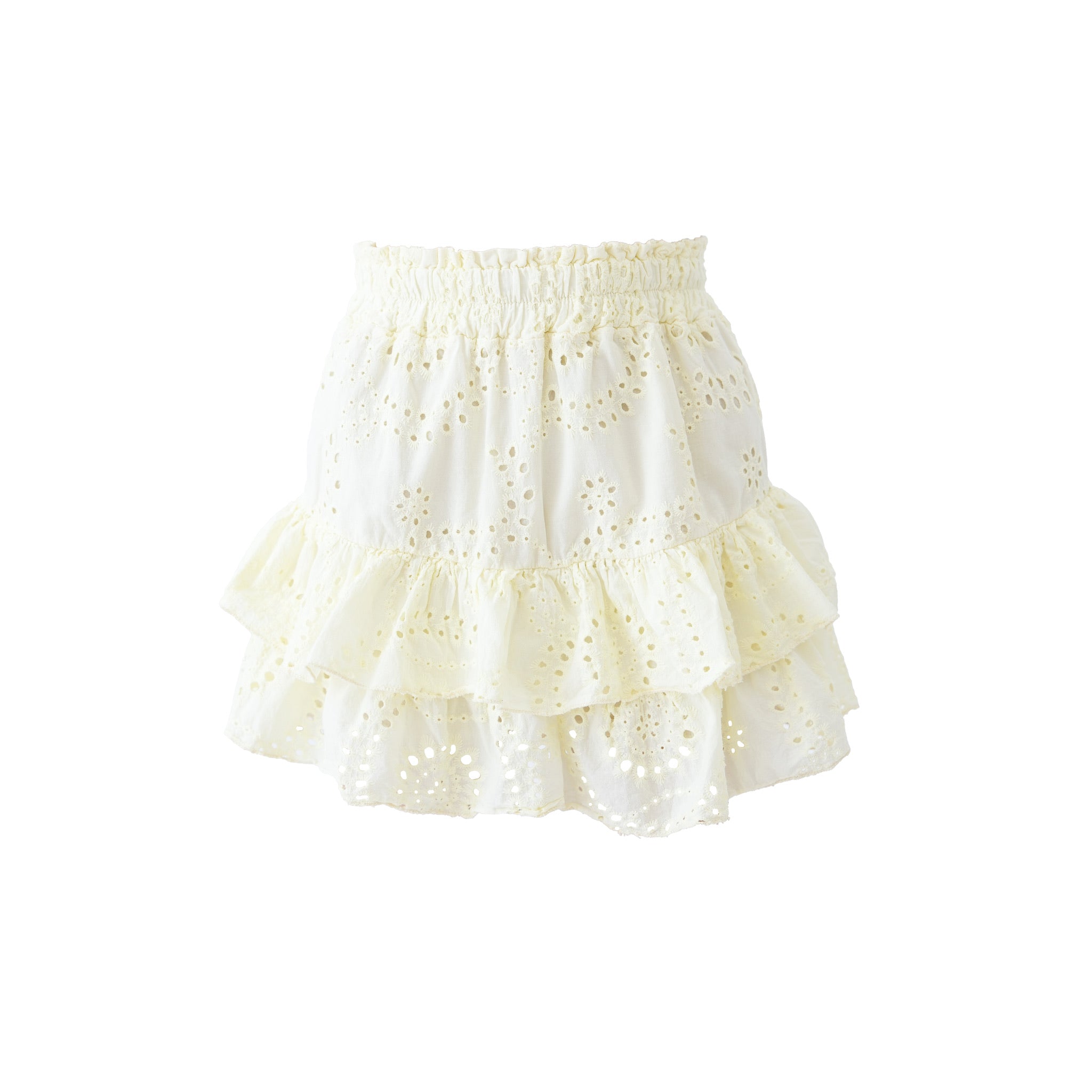 Falda "Fleur" amarilla