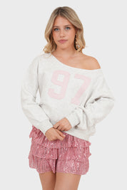 "Skylar" sweater grey