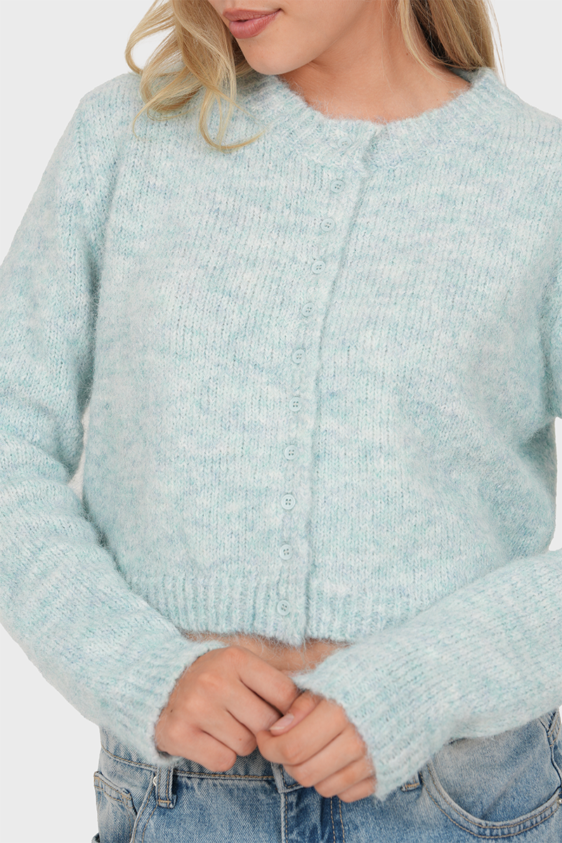 "Evelyn" cardigan light blue