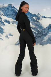 "Starry" skibukse svart høy