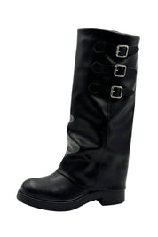 "Biker" boots black