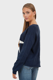 "Starlit" sweater navy (pre-order)