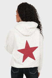 "L'etoile" hoodie bordeaux (pre-order)