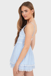"Ulu Dress Blue + Ivory Dress White" - 10 aug