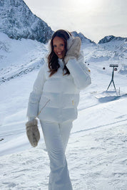 "Snowfall" ski jacket white