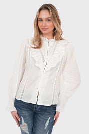 "Luce" blouse white