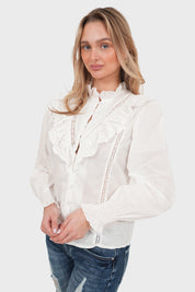 "Luce" blouse white